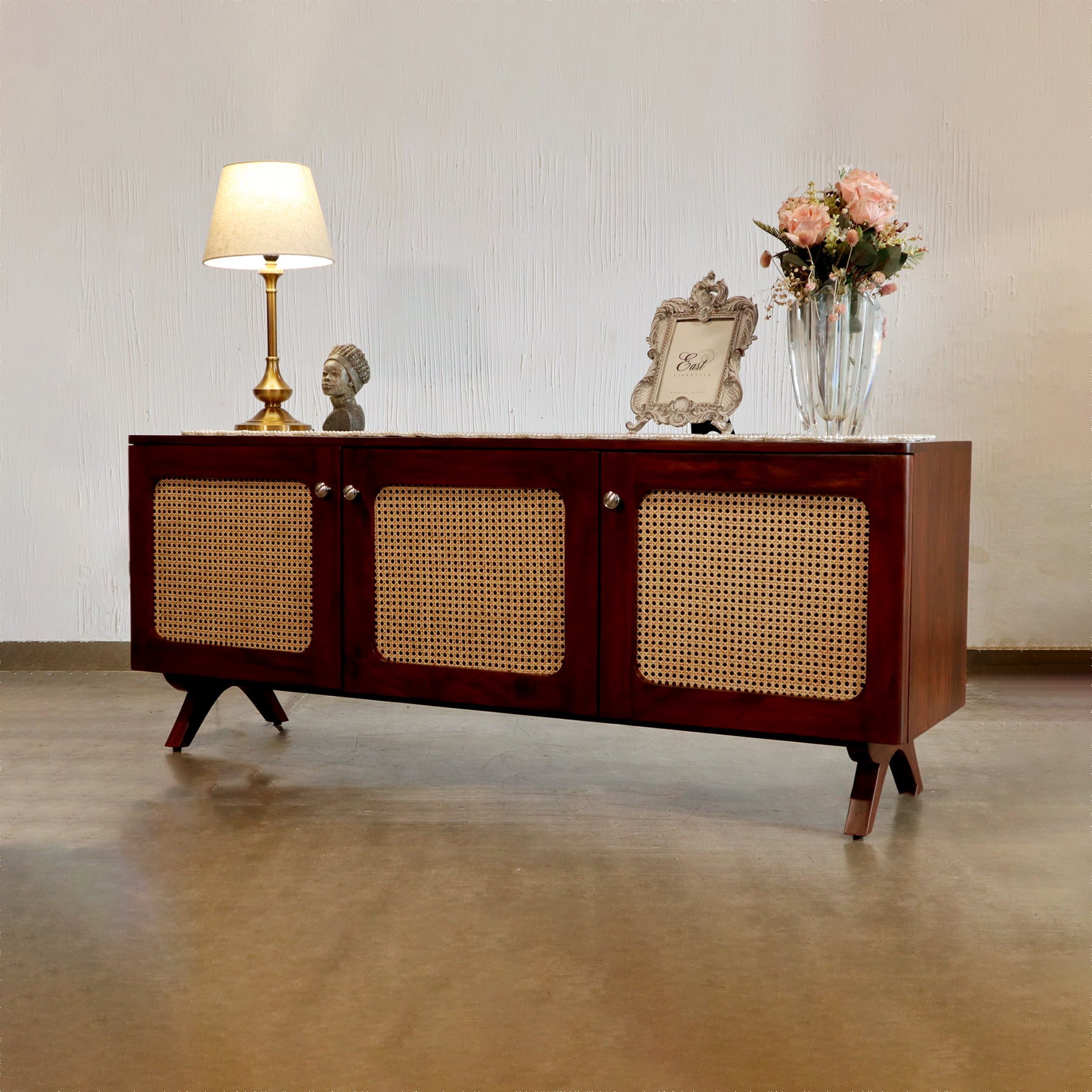 Cane TV Unit Sideboard