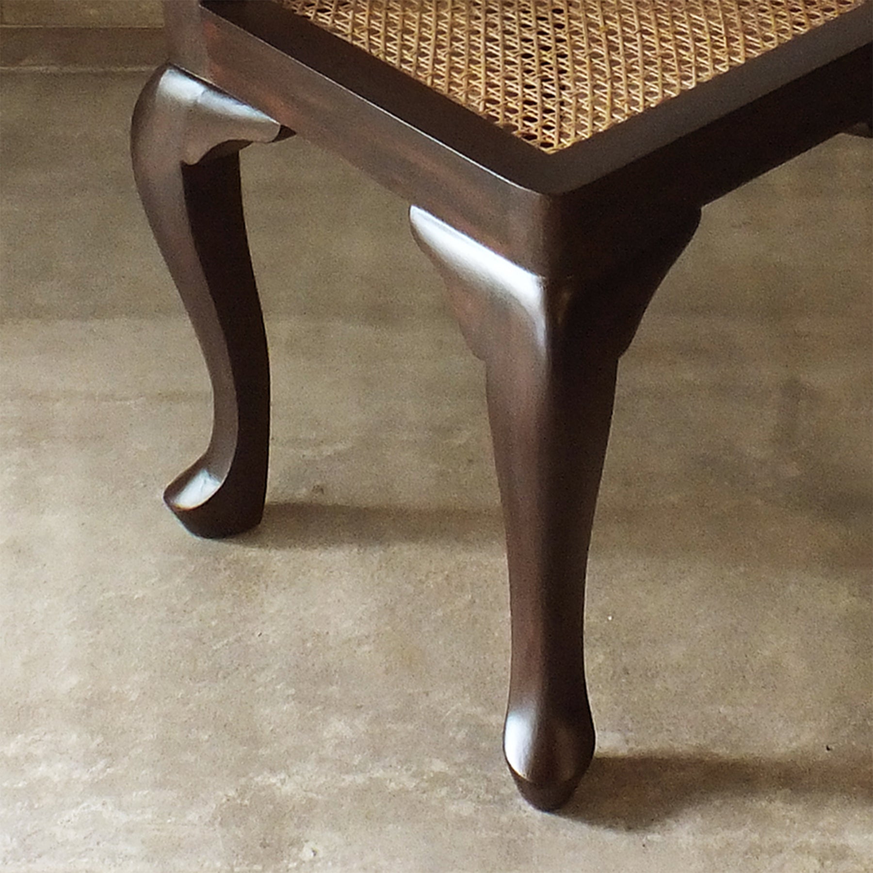 Chippendale Cane Back Dining Chair