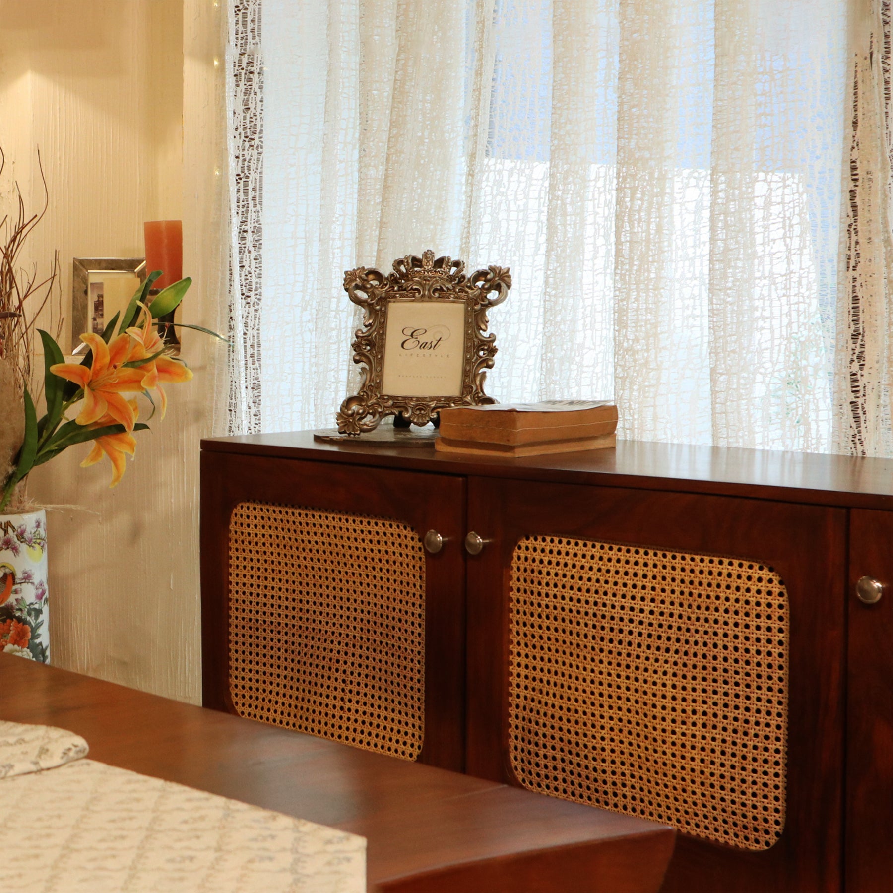 Cane TV Unit Sideboard