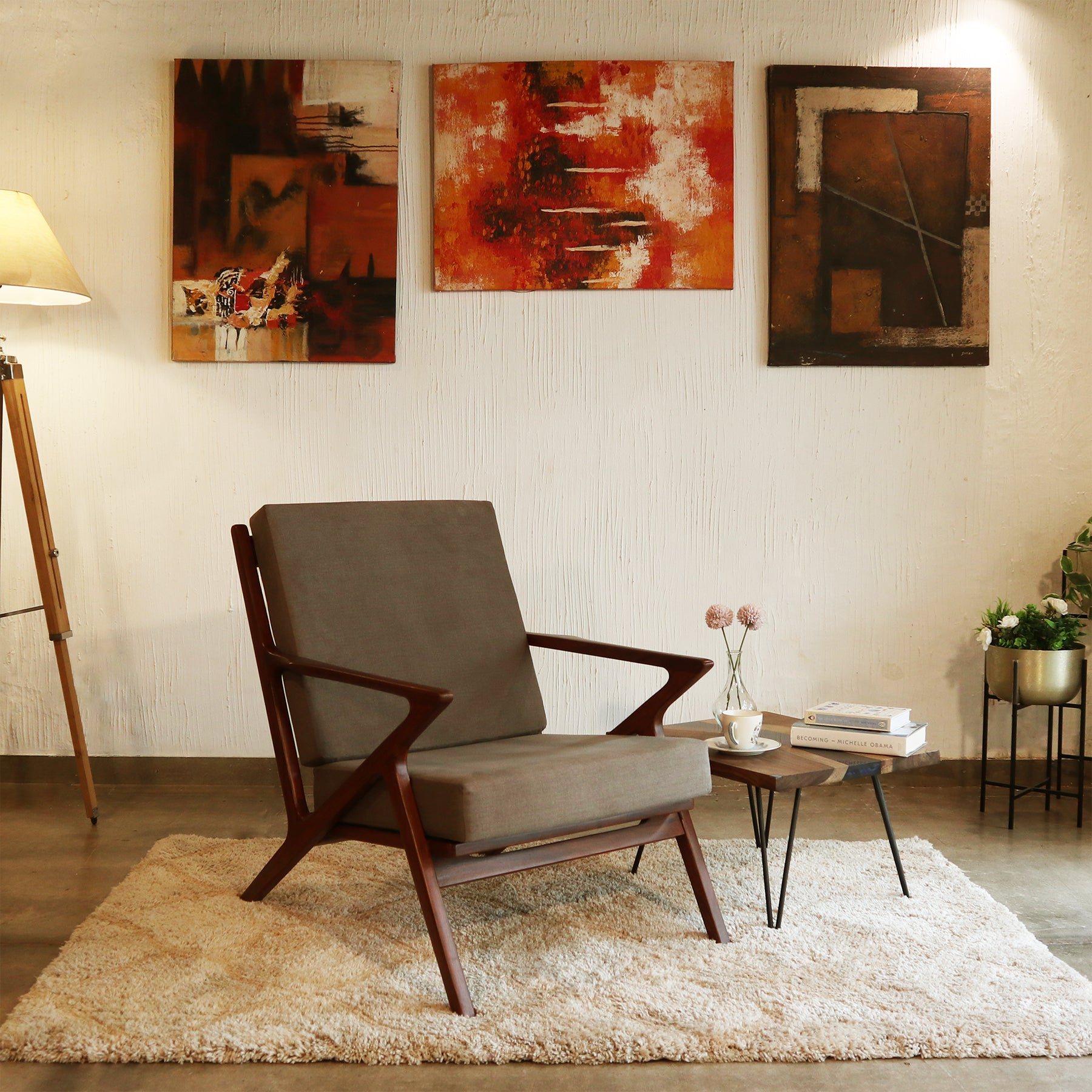 Contemporary Lounge Chairs for Living Room| Symphony Z Chair| East