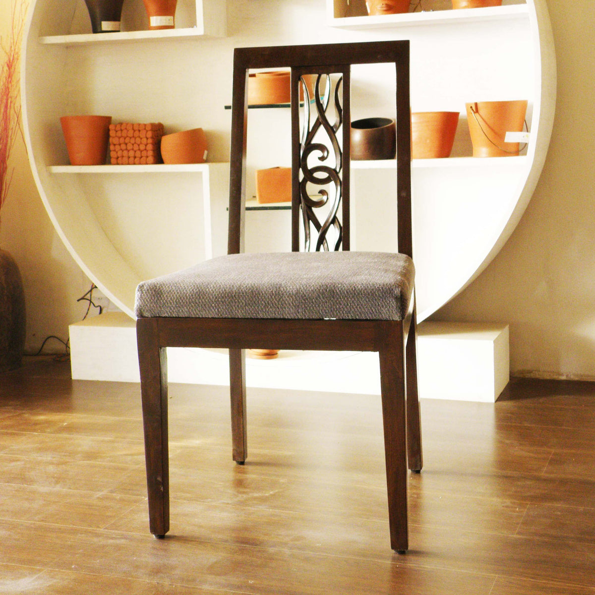 Buy minimalist, wooden dining chair- Celtic D. Chair| East Lifestyle